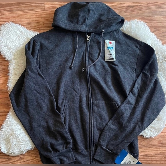 Fruit of the Loom Full Zip Hoodie - Picture 1 of 3